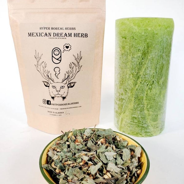 Lucid Dream Herb, "Mexican" Dream Herb, Dried Loose Leaf Witchcraft Herb for Magic, Vivid Dreams