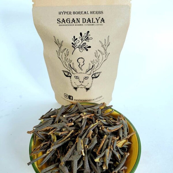 Dried Sagan Dalya, Siberian Labrador, Arctic Wild Harvested Loose Leaf Tea