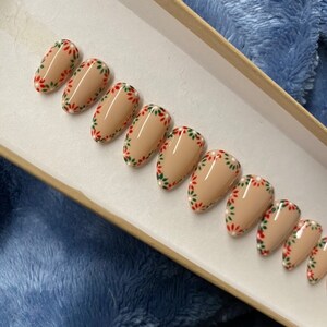 Feliz Navidad Press-On Nails