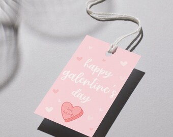 Galentines Party Favor Tags, Galentines Party Favors, Galentines Party Favor, Valentines Geschenkanhänger, Valentines Party Favors, Love