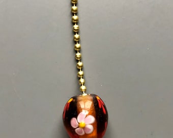 Tirador de la cadena decorativa del ventilador/de la luz