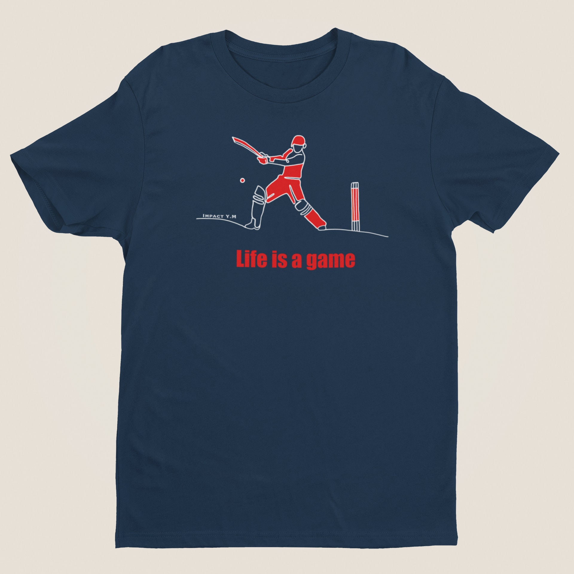 CRICKET TSHIRT men t shirt Life is a game cricket fan top Etsy