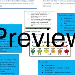 Pancreatitis Study Guide