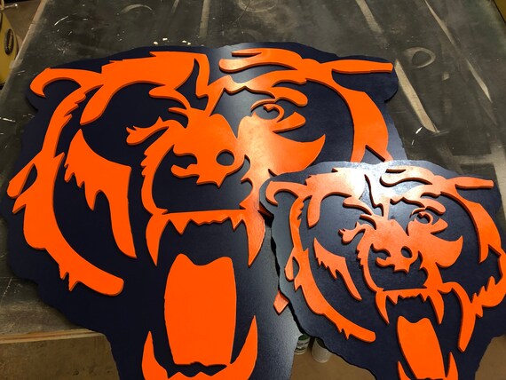 Huge 3d Bears Chicago Handmade Wall Art Totally - Chicago Bears Wall Art Huge 3d Bears Chicago Handmade Wall Art Totally - Chicago Bears Wall Art