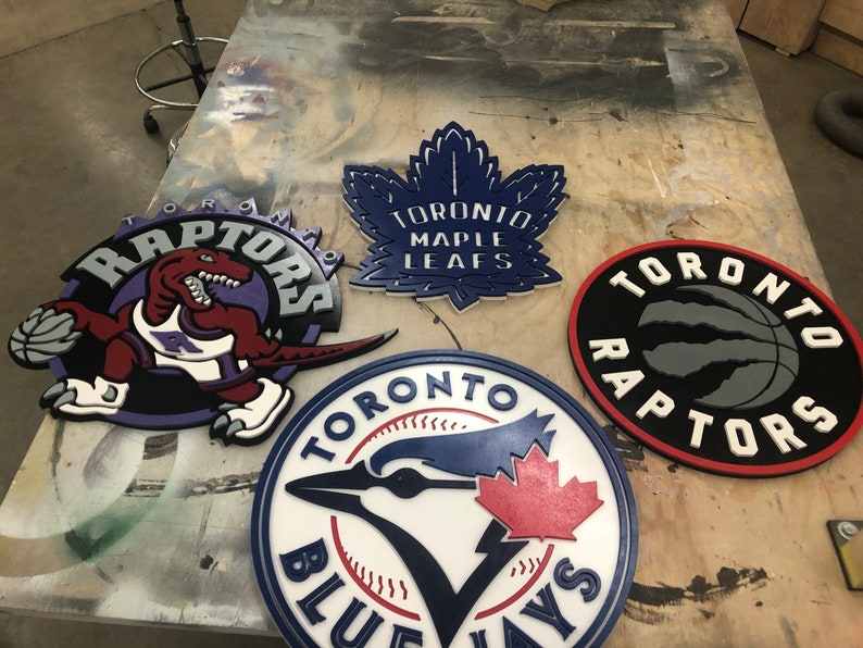 HUGE 3D Blue Jays Toronto Blue Jays Handmade Wall Art Etsy