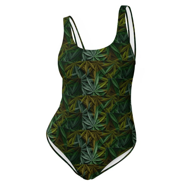 Marijuana Swimsuit Etsy