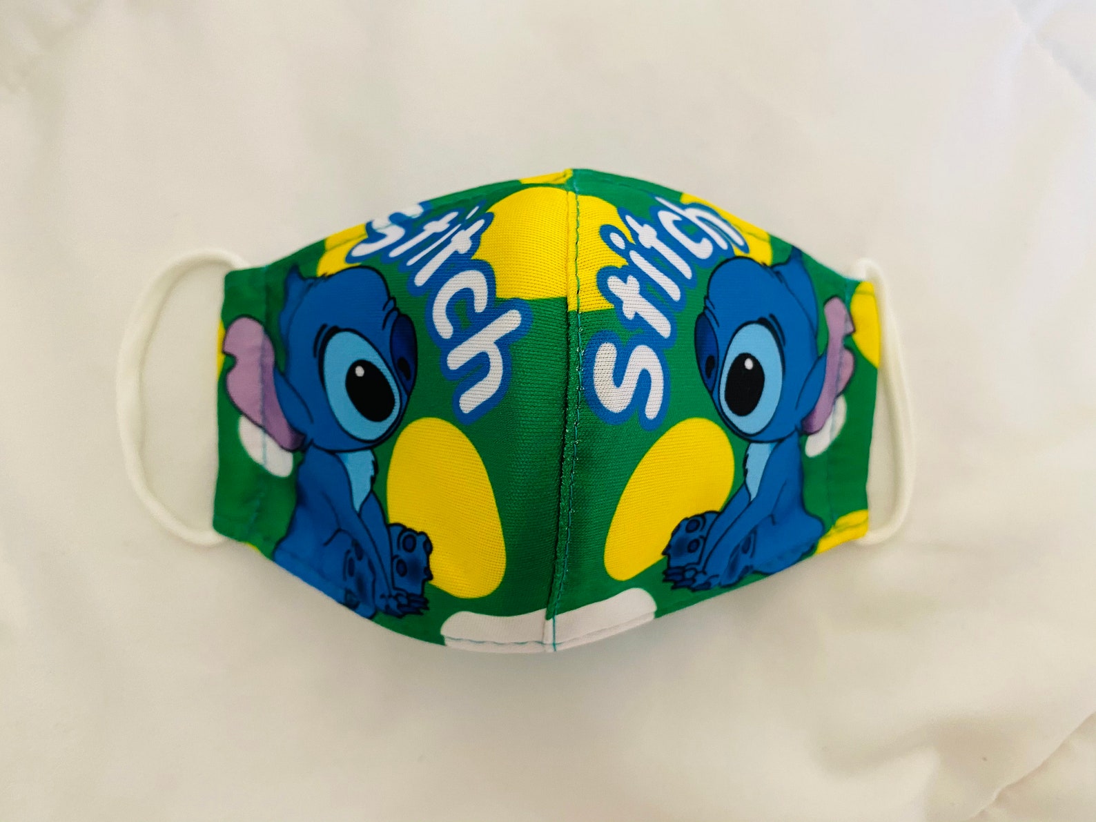 Kids DisneyInspired Stitch Face Mask Small Size Etsy