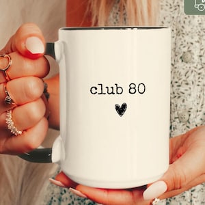 80th Birthday Mug • 80th Birthday Gift for Women • 80th Birthday Cup • Birthday Mug • Chapter 80 Coffee Cup • 1945 Birthday Gift