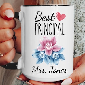 Best Principal Mug • Principal Gifts • Back To School Gift • School Principal • Teacher Gift • From Student