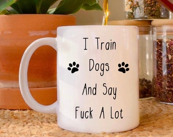 Dog Trainer Mug • Dog Trainer Gift • Pet Sitter • Dog Training • Dog Walker •. Gift For Dog Trainer • Dog Coach Gift