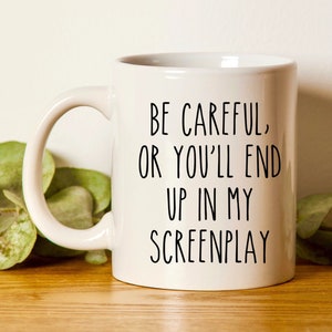 Screenwriter Mug, Screenwriter Gift, Funny Script Writer Gift, Scenarist Gift, Screenplay Gift, Screenplay Mug