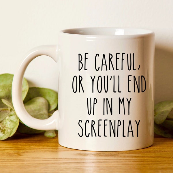 Screenwriter Mug, Screenwriter Gift, Funny Script Writer Gift, Scenarist Gift, Screenplay Gift, Screenplay Mug