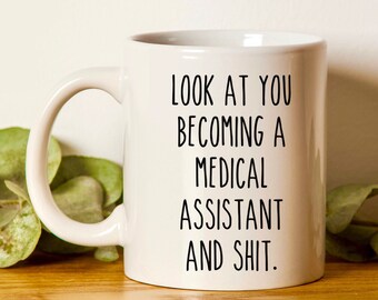 Medical Assistant Mug, Medical Assistant Gifts, Medical Assistant Appreciation, Medical Assistant Gag Gifts, Funny MA Mug, Coffee Mug