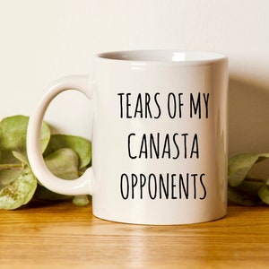 Canasta Gift • Canasta Mug • Canasta Player • Canasta Opponents • Canasta Present • Canasta Gift Idea • Card Player Gift