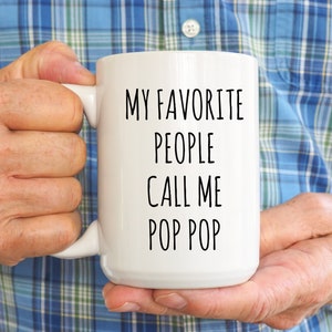 Pop Pop Mug, Grandpa Mug, Worlds Best Pop Pop, Funny Fathers Day Mug, Fathers Day Gifts, Gift For Dad Funny Dad Mug Daddy Mug Coffee Mug Dad