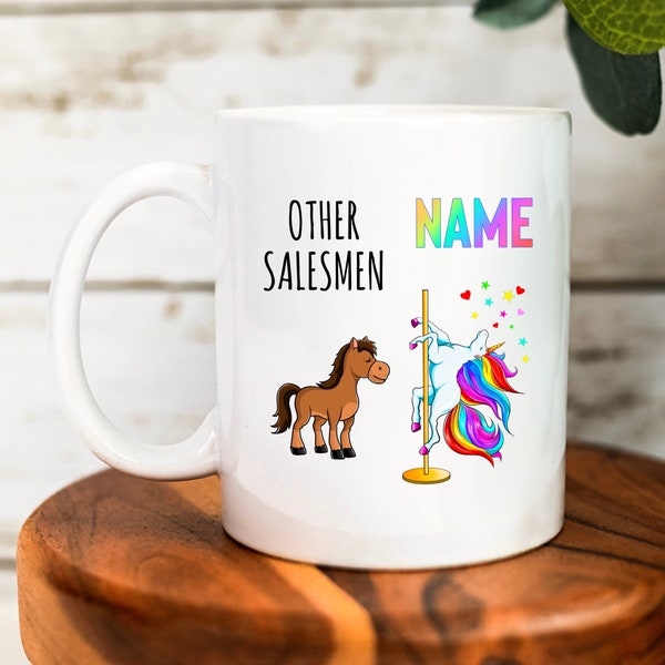 Verkäufer Geschenk • Beste Verkäufer Tasse • Verkäufer Kaffeetasse • Verkäufer Tasse • Verkäufer Lustige Einhorn Tasse • Verkäufer Gag • Verkäufer Becher • Verkäufer