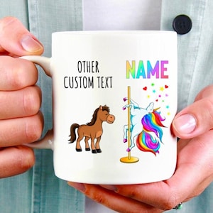 Custom Unicorn Mug, Sarcastic Mug, Funny Coffee Mug, Mugs With Sayings, Large Coffee Mug, Gift For Her Him, Christmas Gift, Birthday Funny