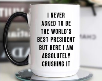 World's Best President Mug • President Gifts • President Coffee Mug • Gift Idea for President • President Present • Funny Mug