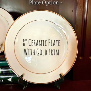 Handwritten Recipe Plate, Personalized Recipe Plate, Customized Plate, Custom Plate, Grandma Gift, Christmas Gift, Keepsake Family Recipe image 7