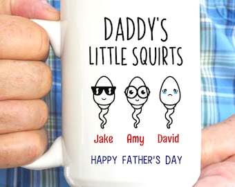 Funny Father's Day Mug, Gift For Dad, Custom Gift For Husband, Father's Day Rude Gift, Dad Mug From Daughter Son, Dad Birthday Gift