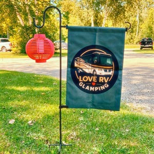Aangepaste tuinvlag, gepersonaliseerde tuinvlag, tuincadeau, buitendecor, reclame, evenementbanner, dubbelzijdig - voeg je foto of tekst toe afbeelding 2