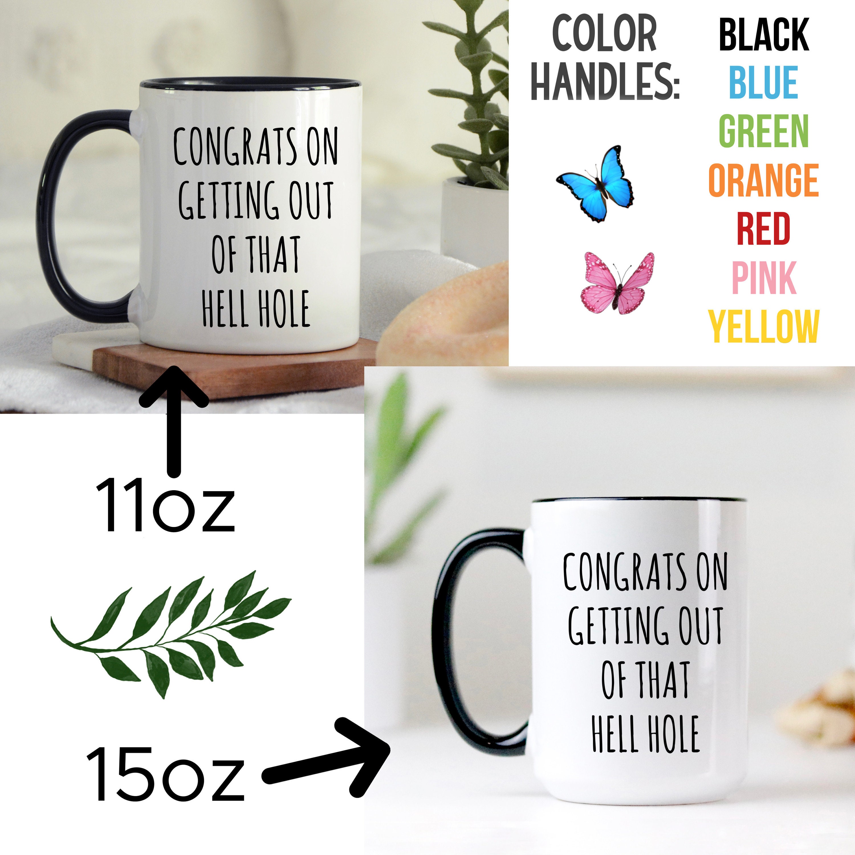 New Job Gift Office Mug New Job Gift for Him or Her Etsy