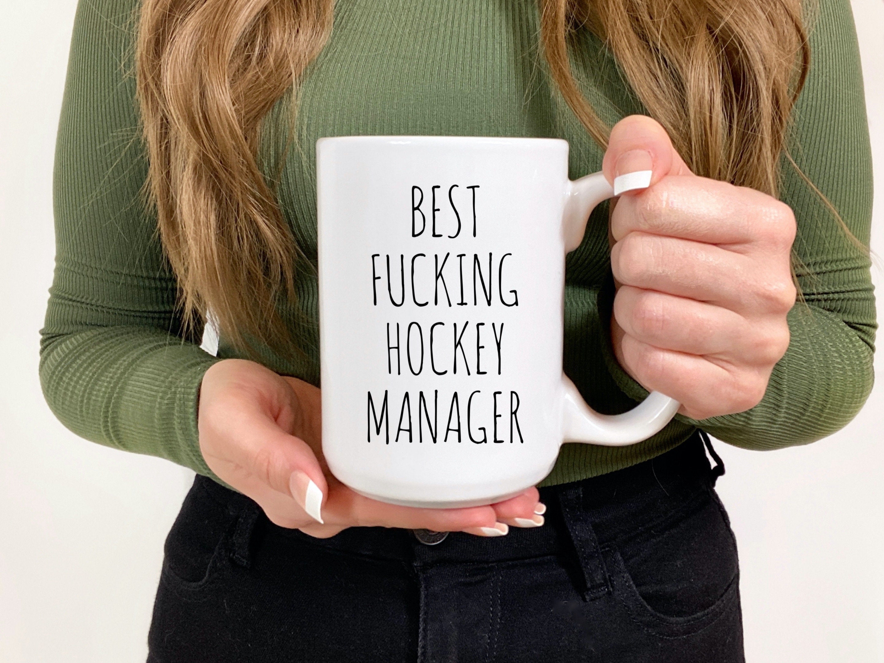 Hockey Manager Mug Hockey Manager Birthday Gift Best Fucking Etsy