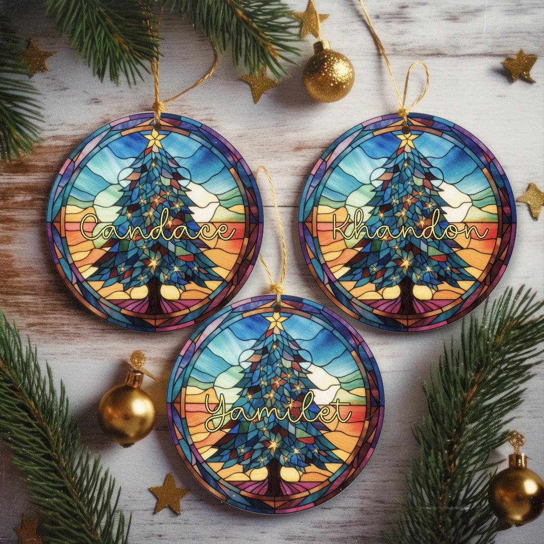 Custom Christmas 2023 Ornament, Gift Exchange, Christmas Decoration