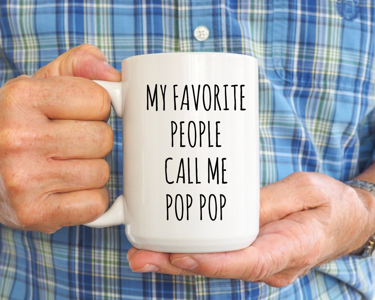 Pop Pop Mug Grandpa Mug Worlds Best Pop Pop Funny Fathers Etsy