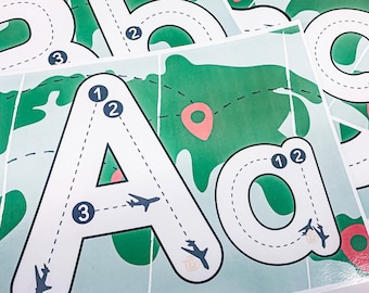 Flying through the Alphabet/Fine Motor Practice/Letter Formation/Writing/Digital