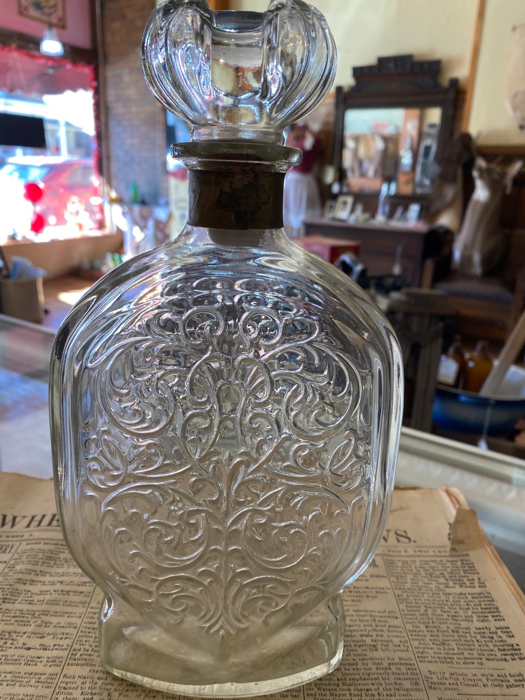 Schenley Decanter Etsy