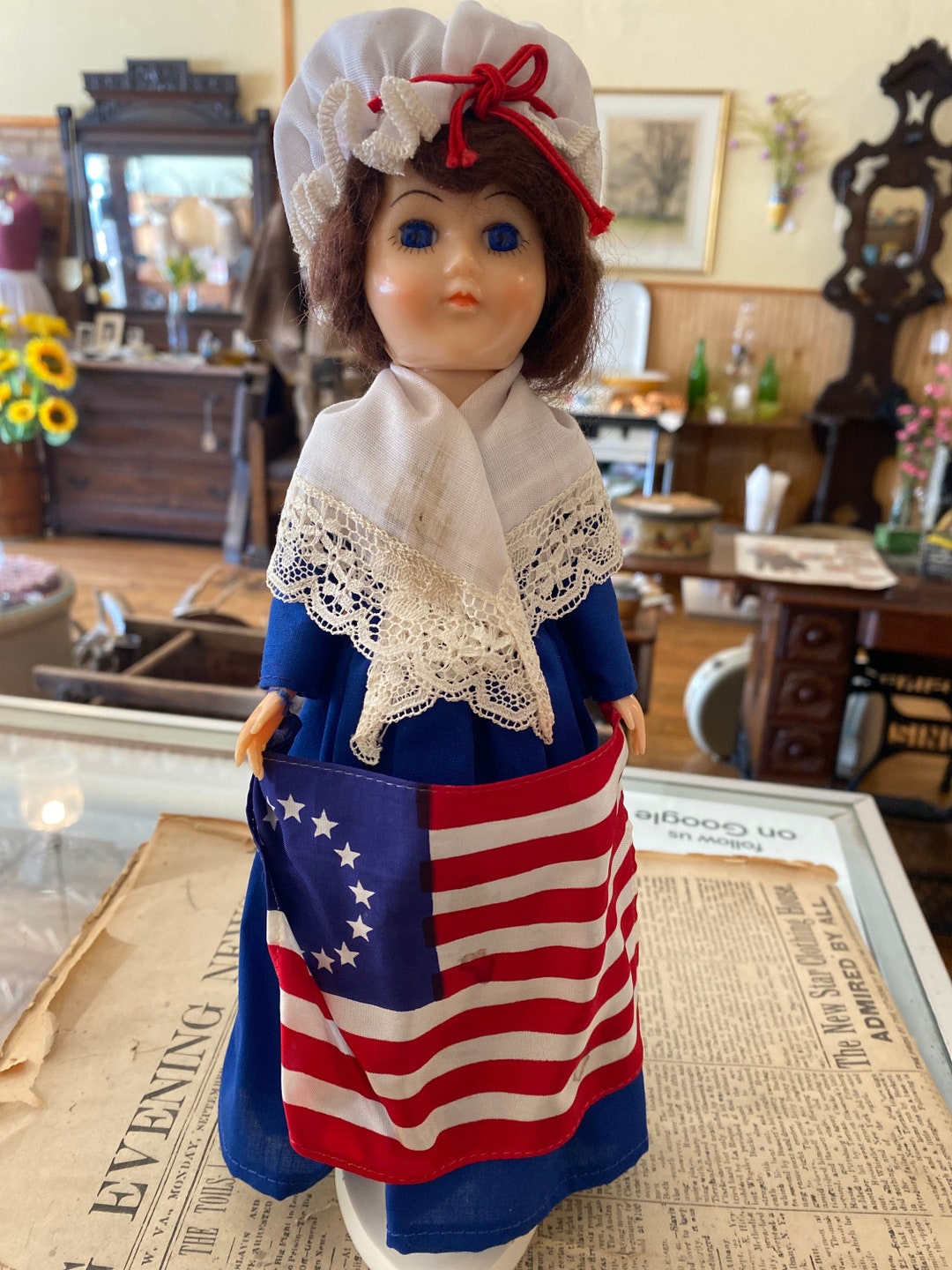 Betsy Ross Doll by Soroprimist Club of Ephrata. - Etsy