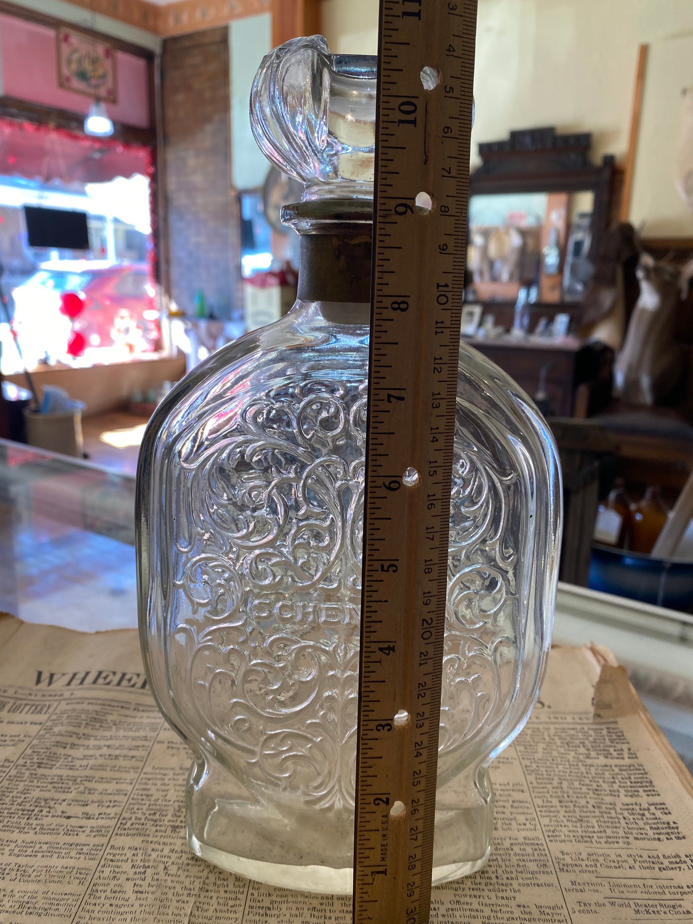 Schenley Decanter Etsy