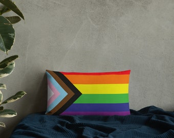 18x18 Swesly Totes & Pillows LGBT Love Heart with Rainbow Colors on Black AES025 Throw Pillow Multicolor 18x18 Swesly Totes & Pillows LGBT Love Heart with Rainbow Colors on Black AES025 Throw Pillow Multicolor