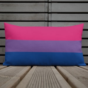 LGBT Pride Bisexual Flag Premium Pillow