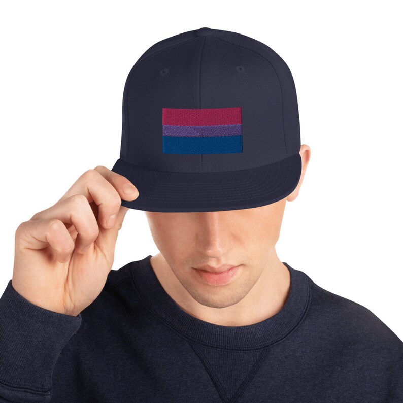 LGBT Pride Bisexual Flag Snapback Hat