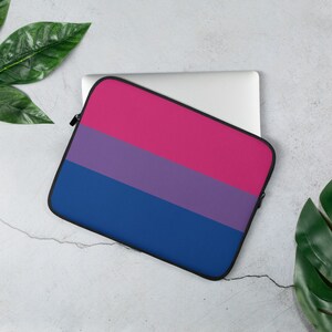 LGBT Pride Bisexual Flag Laptop Sleeve