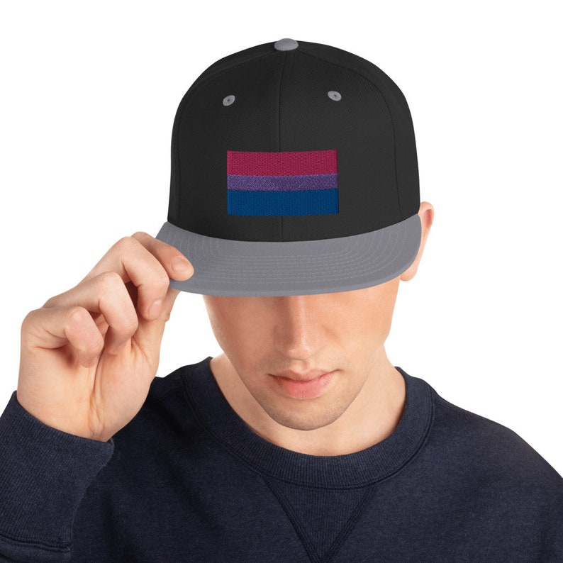 LGBT Pride Bisexual Flag Snapback Hat