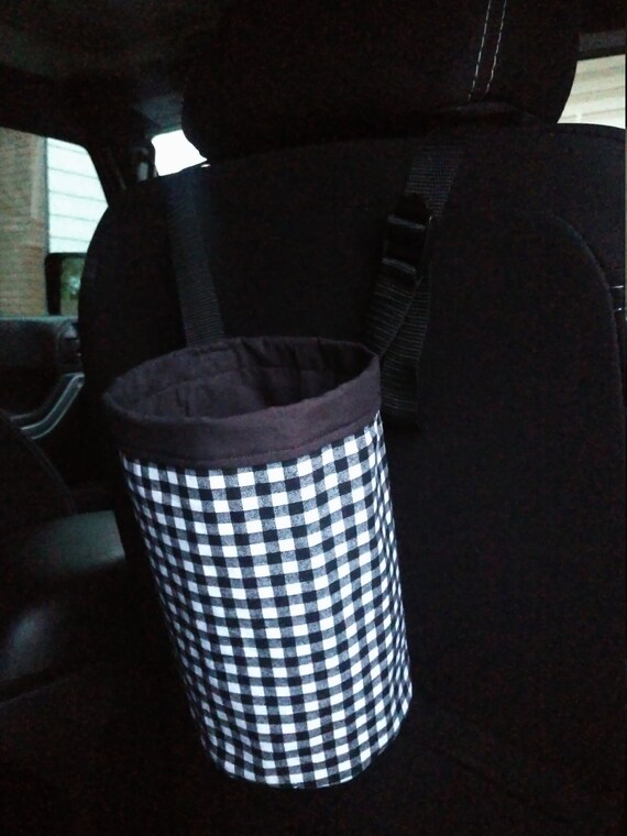 Checking car 2025 seat garbage bag