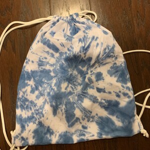tie dye back pack