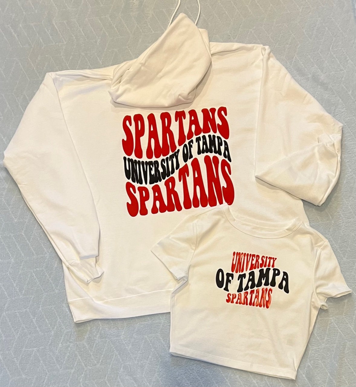 Men's White University of Tampa Spartans Hockey Jersey