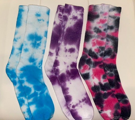 Tie Dye Socks Etsy