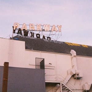 Abandoned Parkway Theater in Oakland, CA; 35mm Film Print
