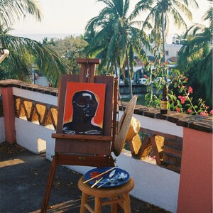 Painter&#39;s Paradise in Punta de Mita, Mexico; 35mm Film Print