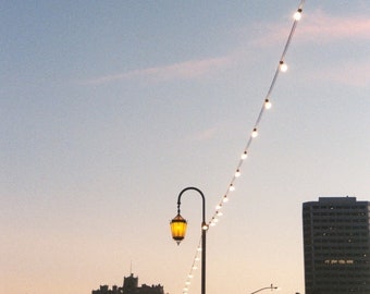 Lake Merritt at Night; 35mm Film Print