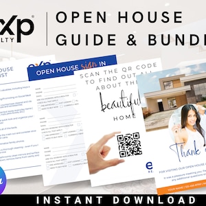 EXP Realty Open House BUNDLE - Luxury Open House Kit - Real Estate Agent Musthaves