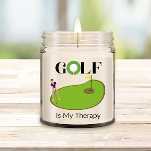 Golf Candle For Ladies | Female Golfer Golf Lover Gift | Woman Golfer Golfing Decor | Gift For Golfer | Golf Love | Golf Gifts For Women