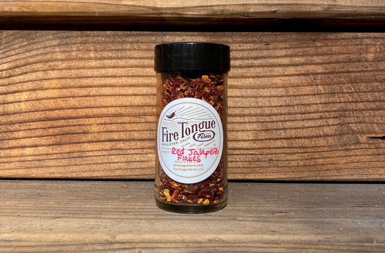 Red Jalapeño Dried Pepper Flakes Etsy