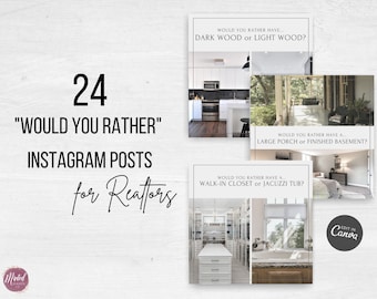 24 Real Office ""Would You Better"" Instagram Posts (Digitaler Download)"