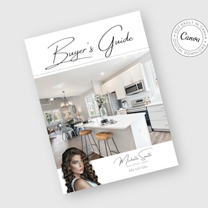 Real Estate Buyer Guide, Real Estate Home Buying Guide, Home Buyer Guide, Real Estate Buyer Packet, Real Estate Buyer Presentation